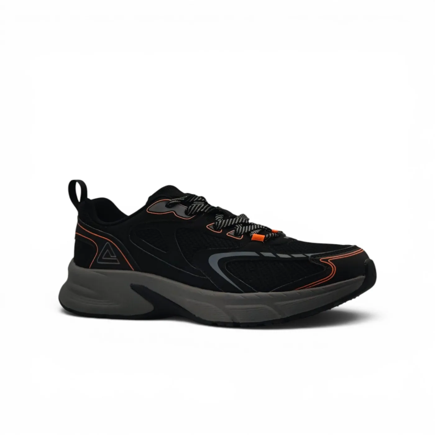Peak Running Shoes Black/Paloma Gray/Orange - vue 1