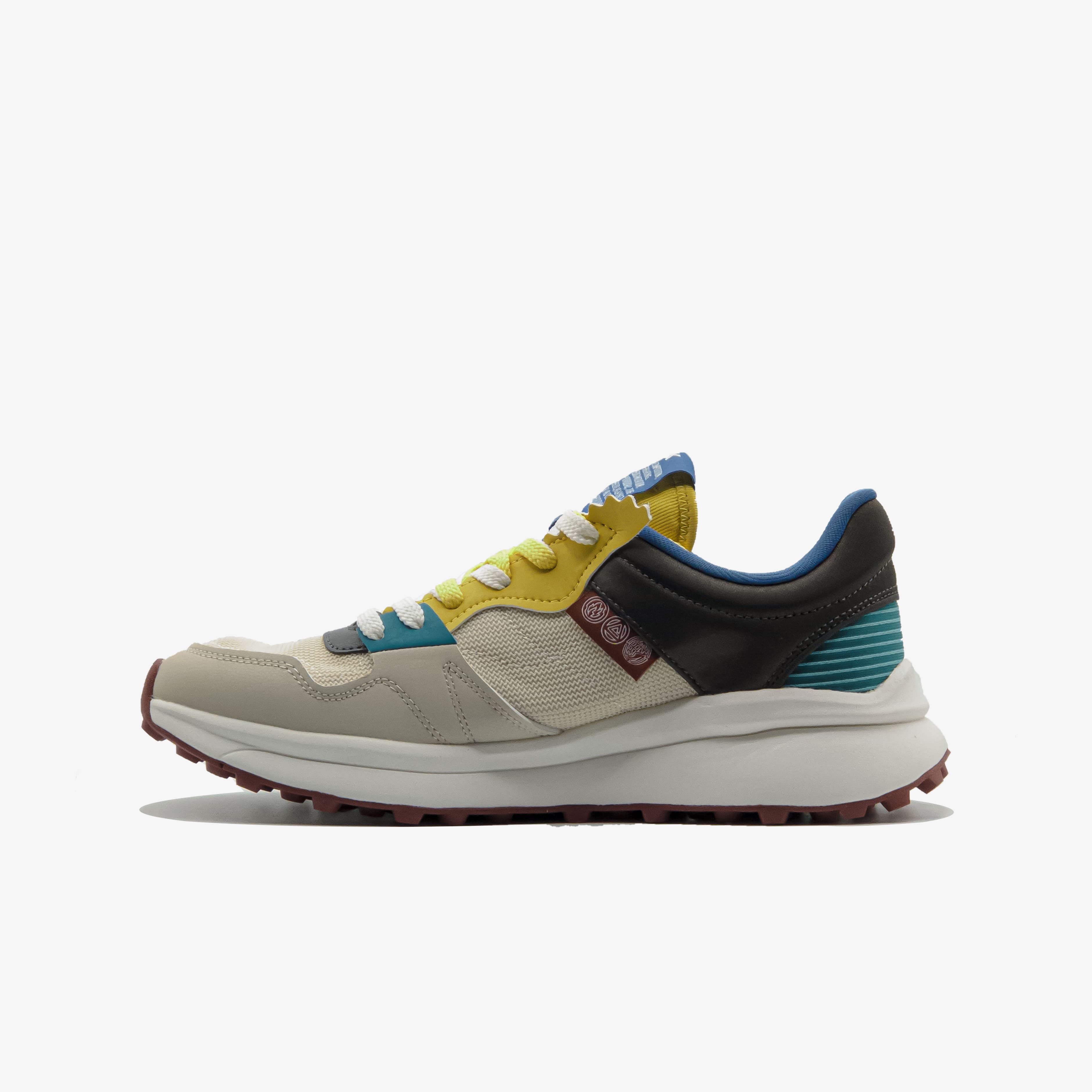 Peak Casual Shoes Off White/Dk.Grey