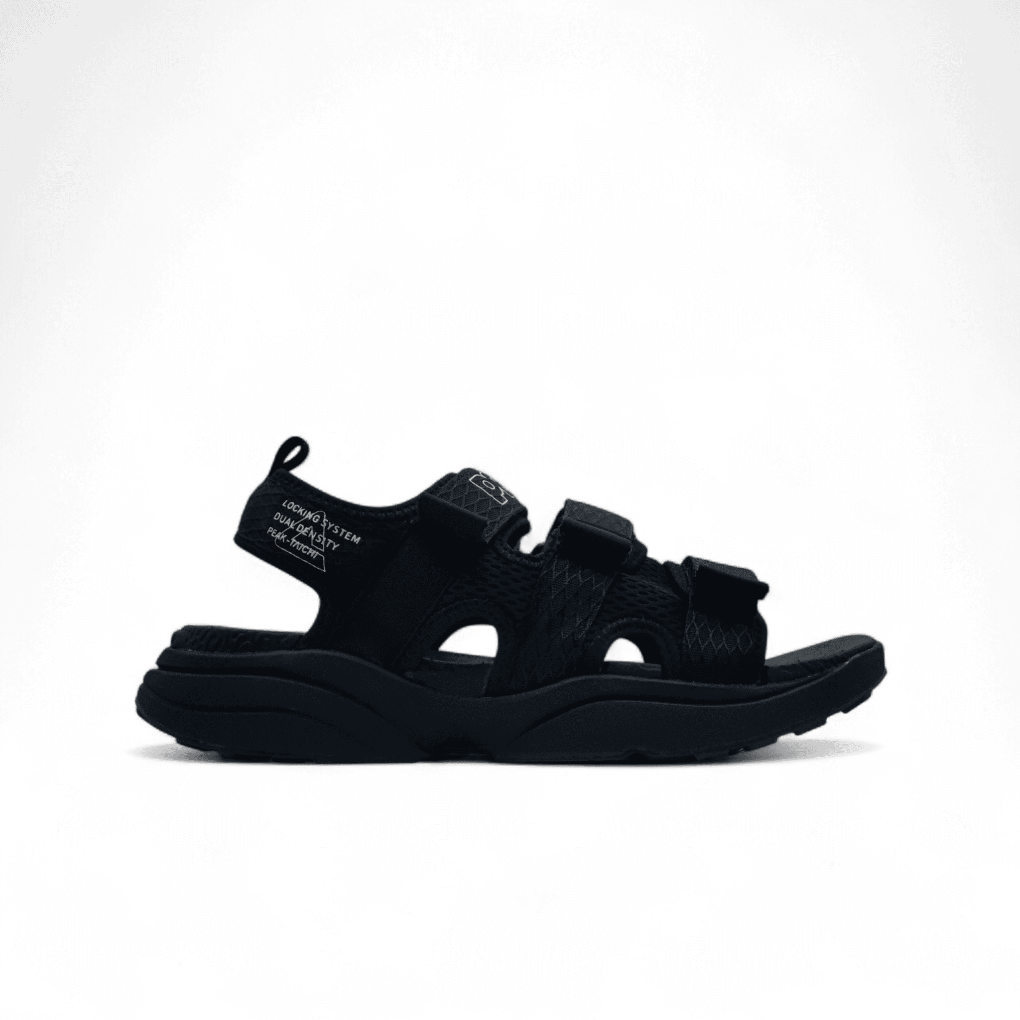 Peak Sandals All Black