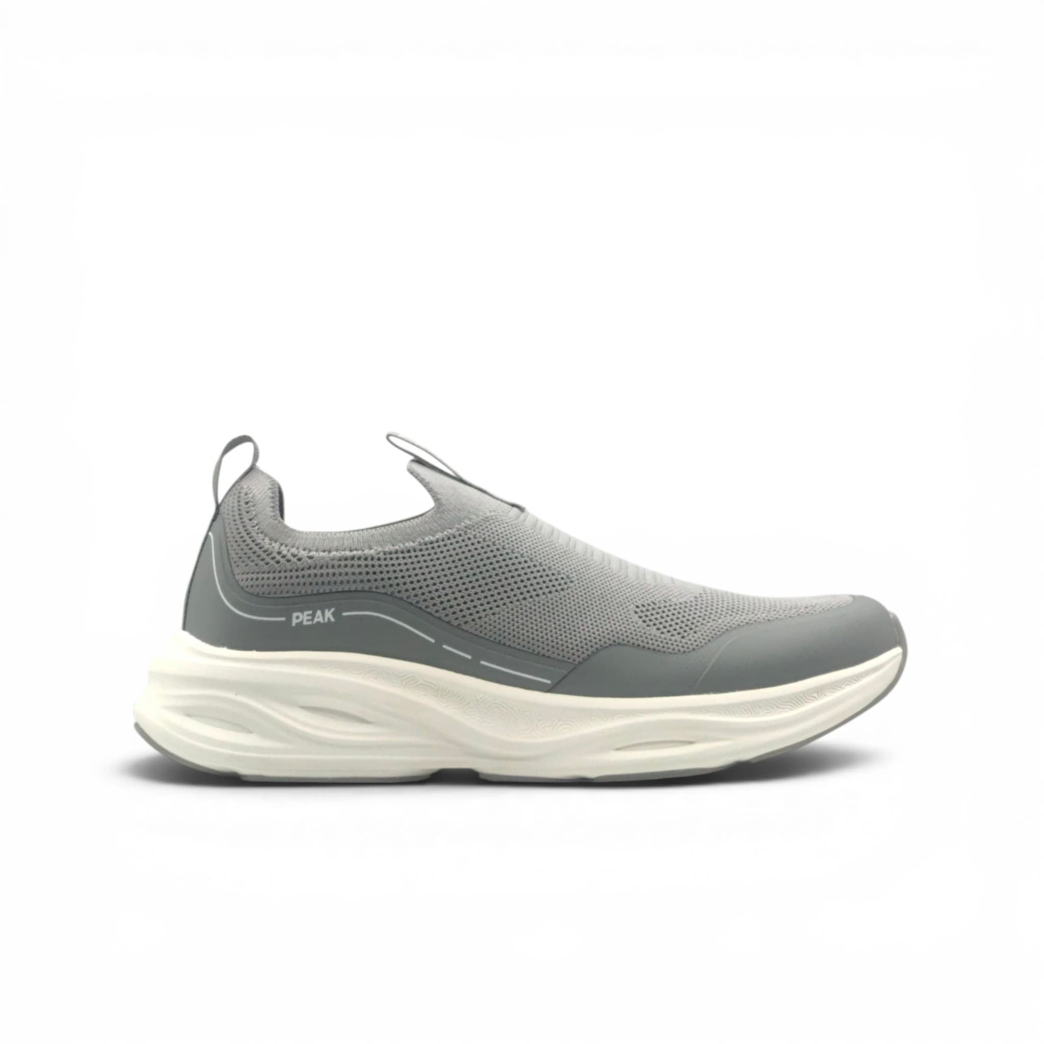 Peak Casual Shoes-Silver Grey
