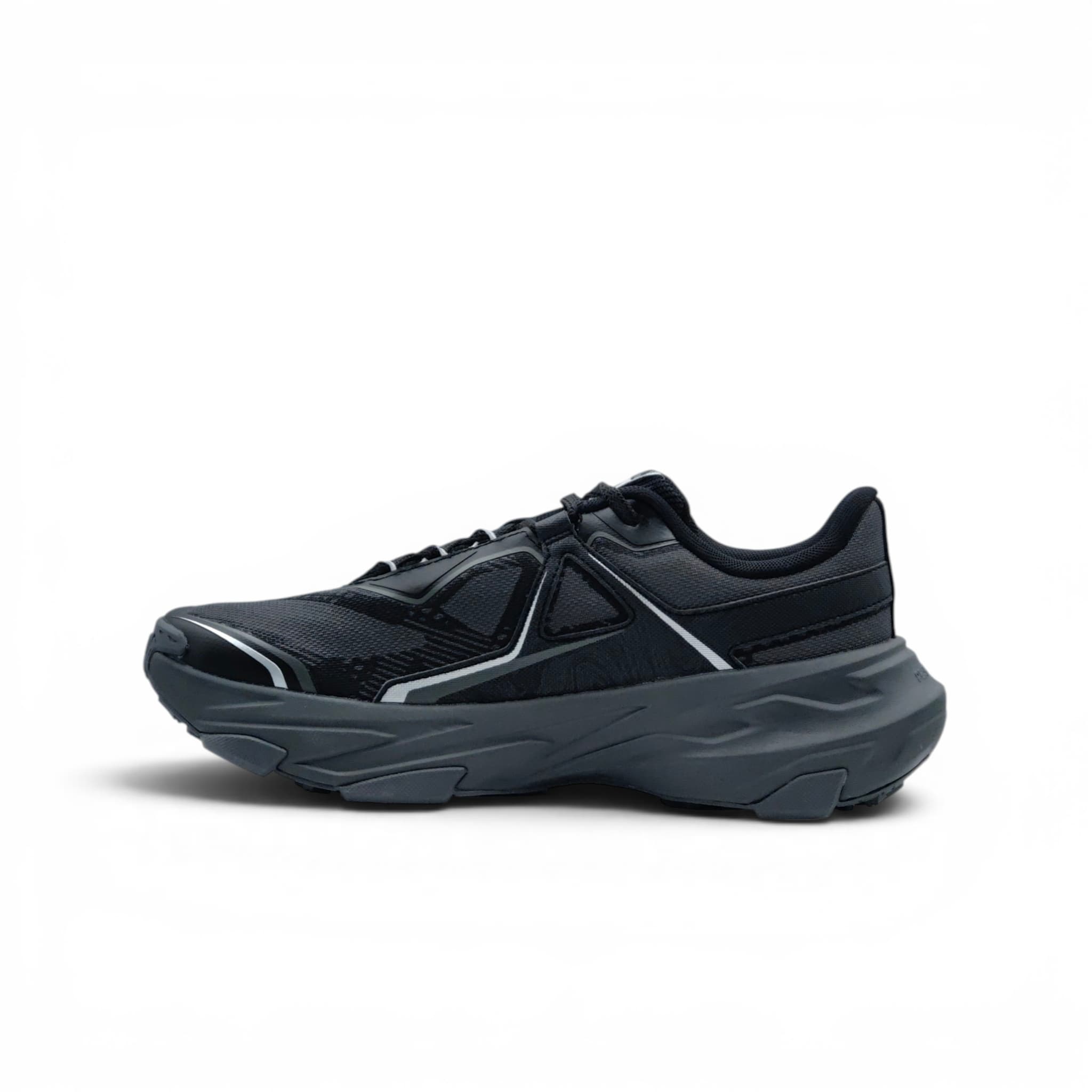 Peak Outdoor Shoes-Black/Silver Grey