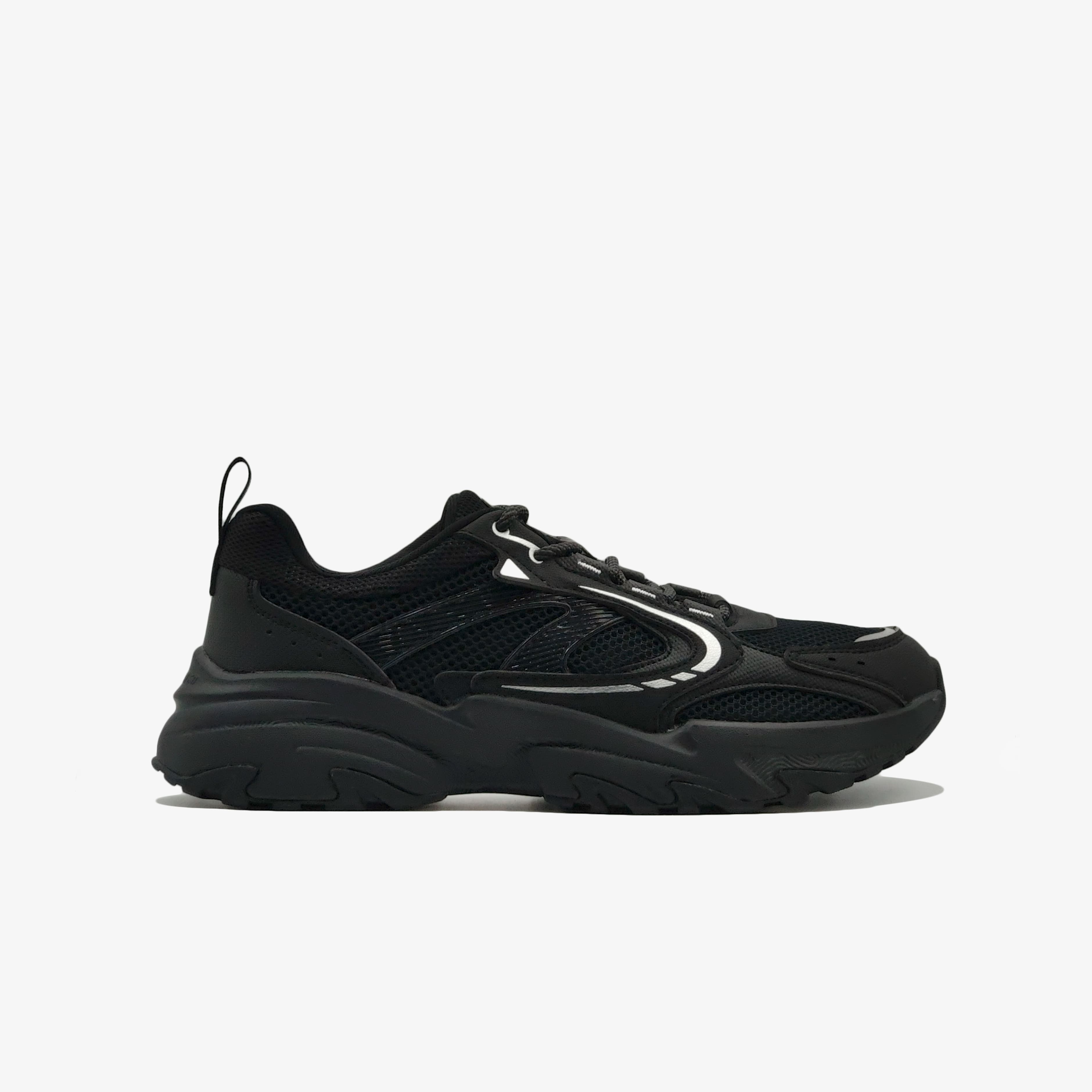 Peak Casual Shoes Black/Silver