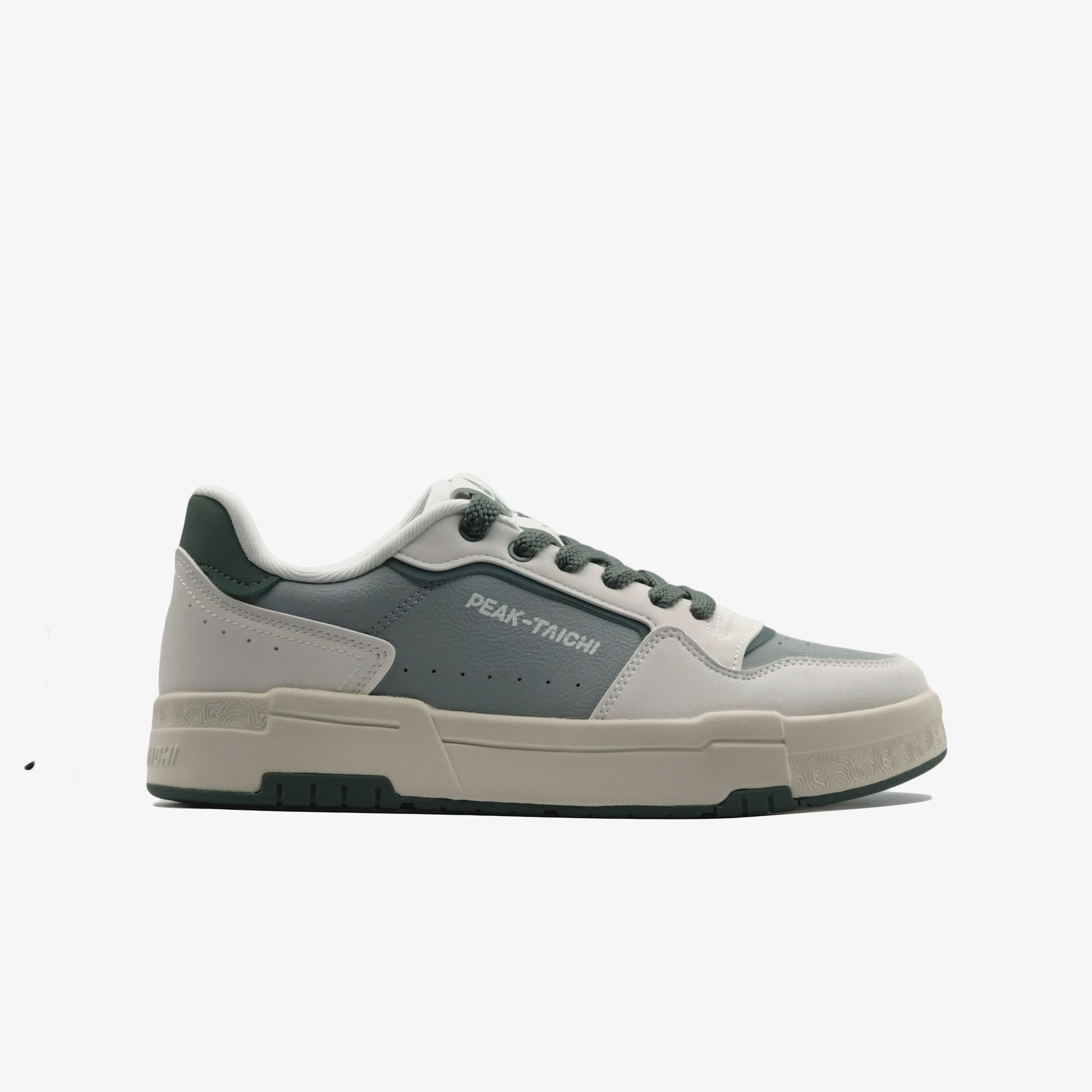 Peak Casual Shoes White/Grey/Green