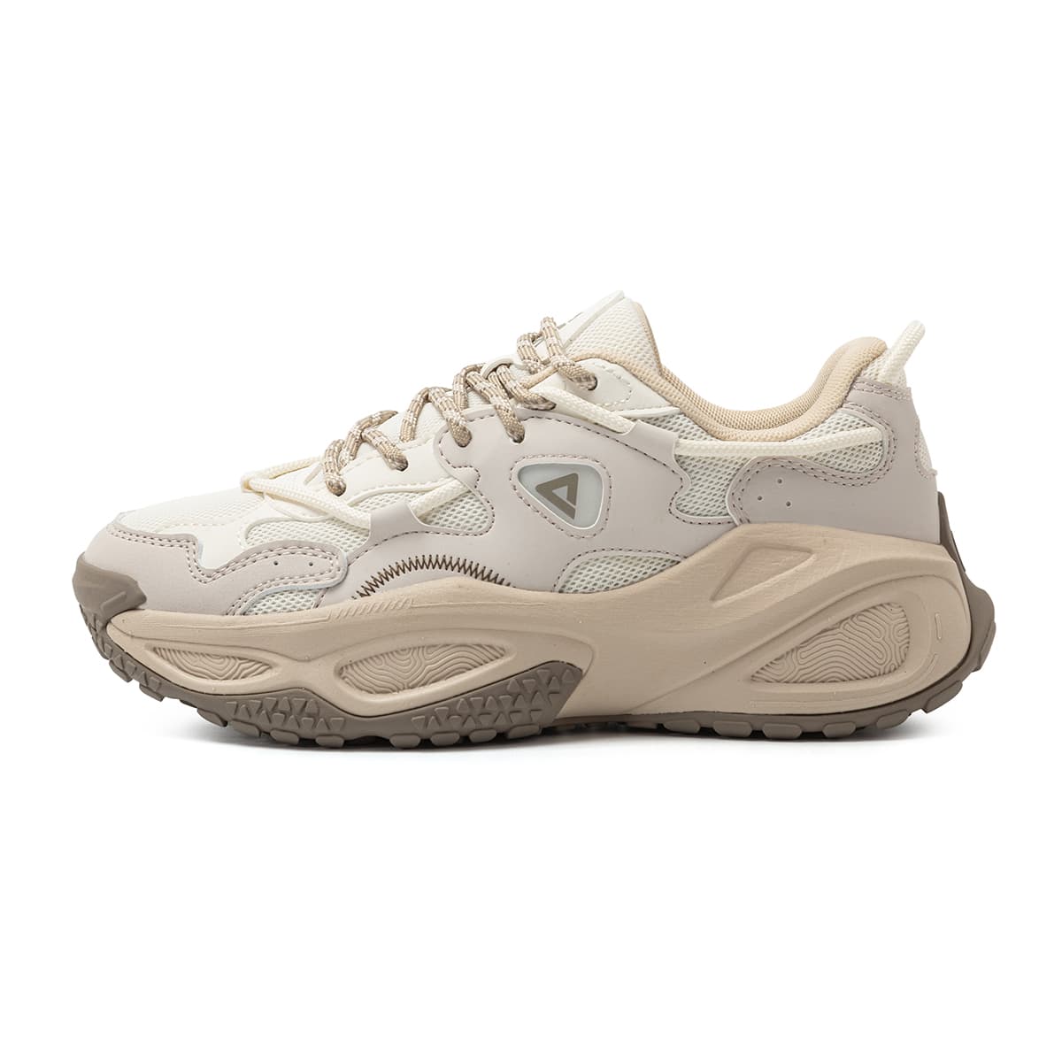 Peak Retro Casual Shoes-Wheat Khaki
